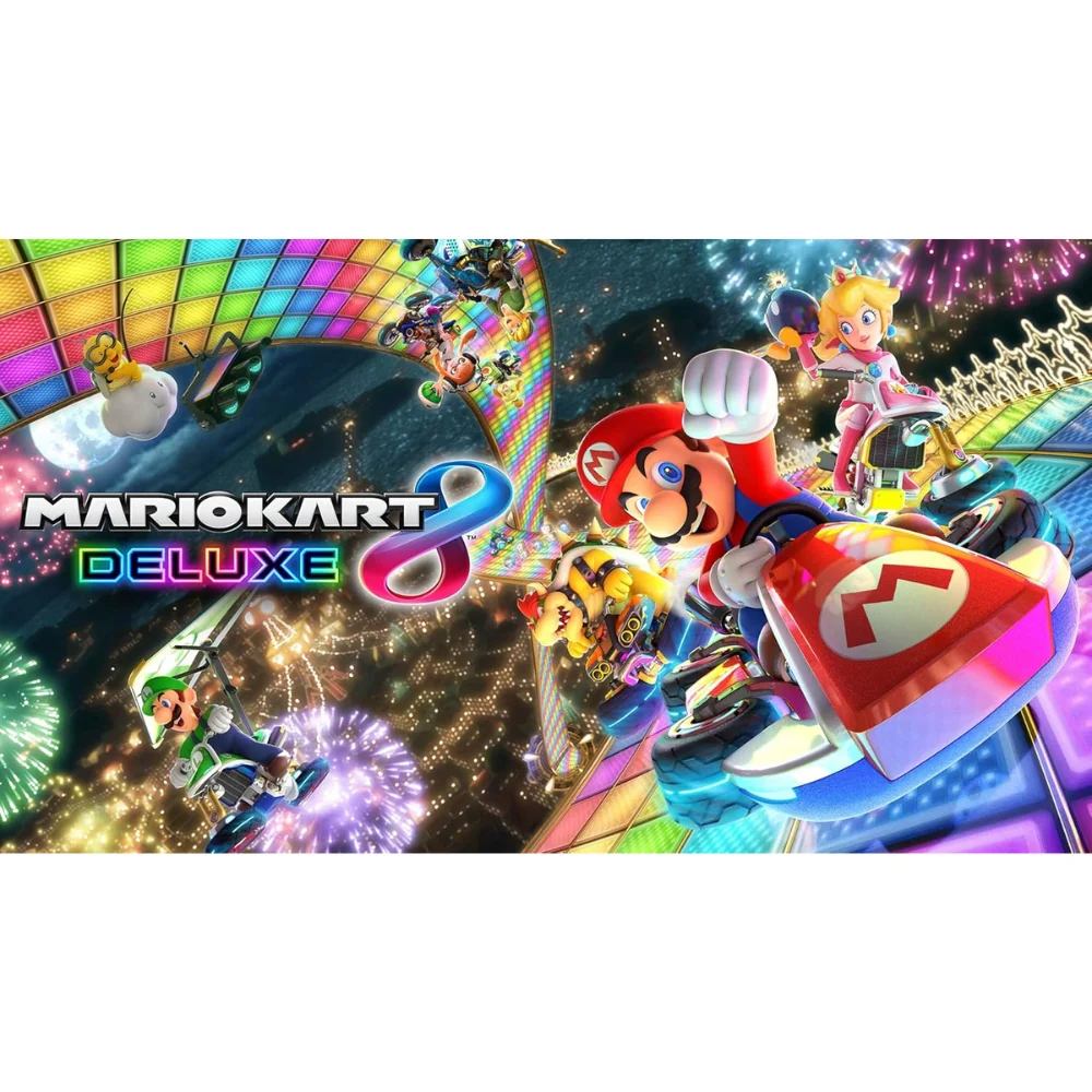 Nintendo - Ensemble Switch modèle OLED Mario Kart 8 Deluxe - Image 5