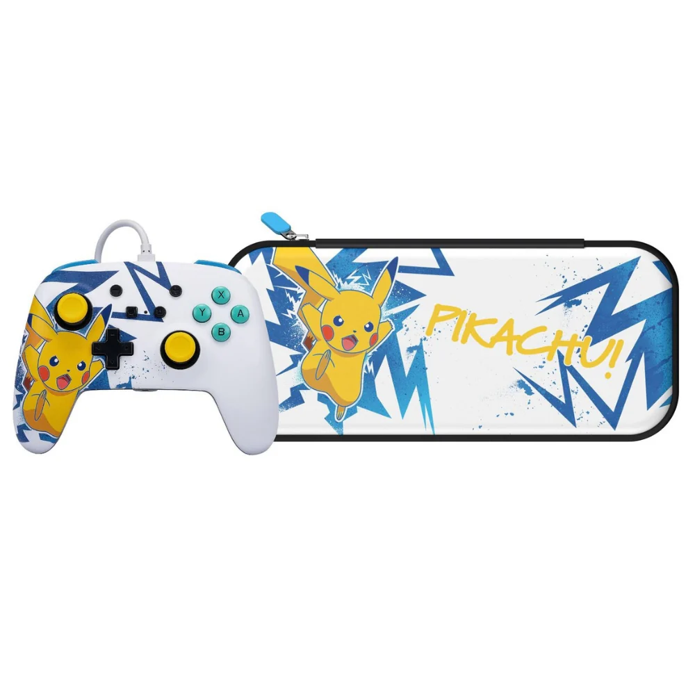 Nintendo Switch - Manette filaire et étui Power A - Image 5