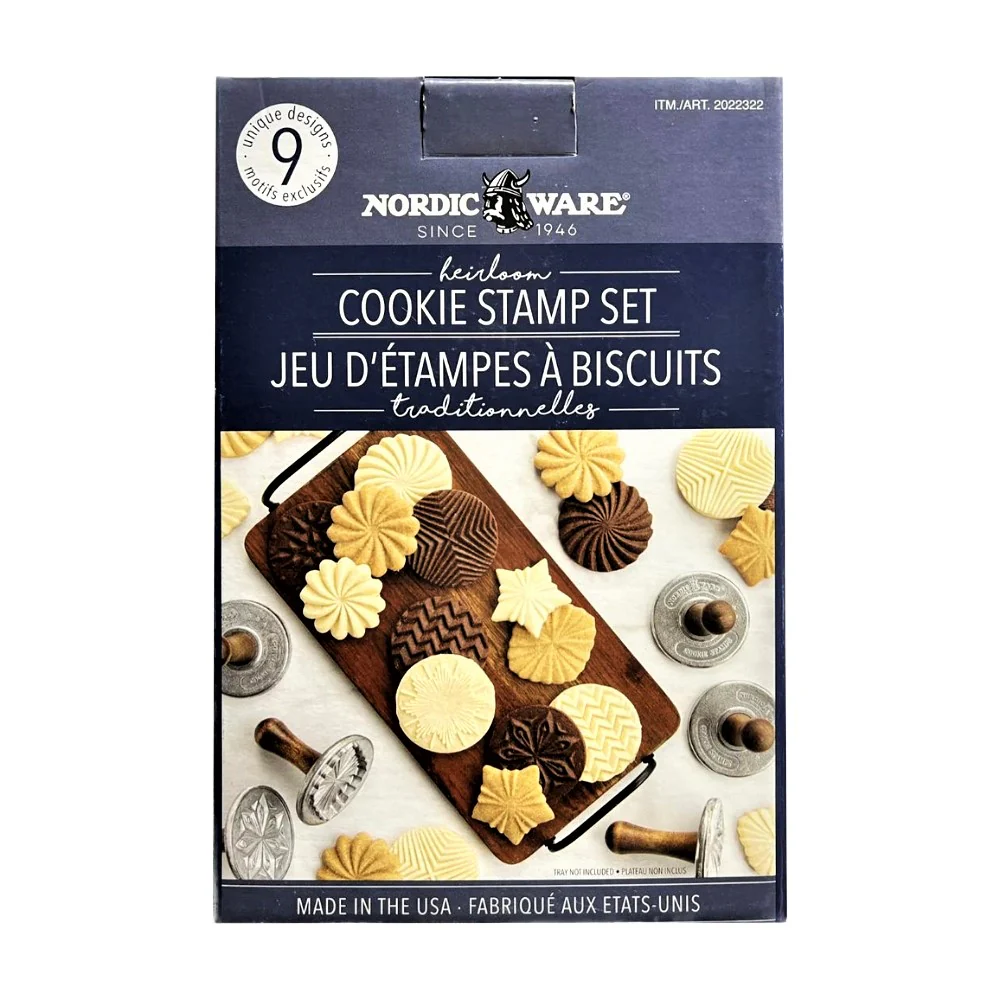 Nordic Ware - Jeu d'étampes à biscuits, 9-pièces - Image 2