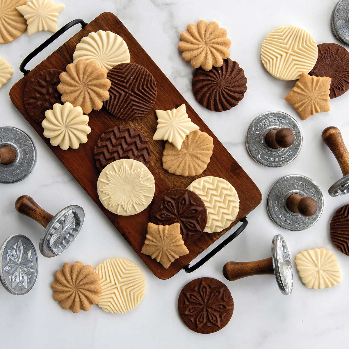 Nordic Ware - Jeu d'étampes à biscuits, 9-pièces - Image 4