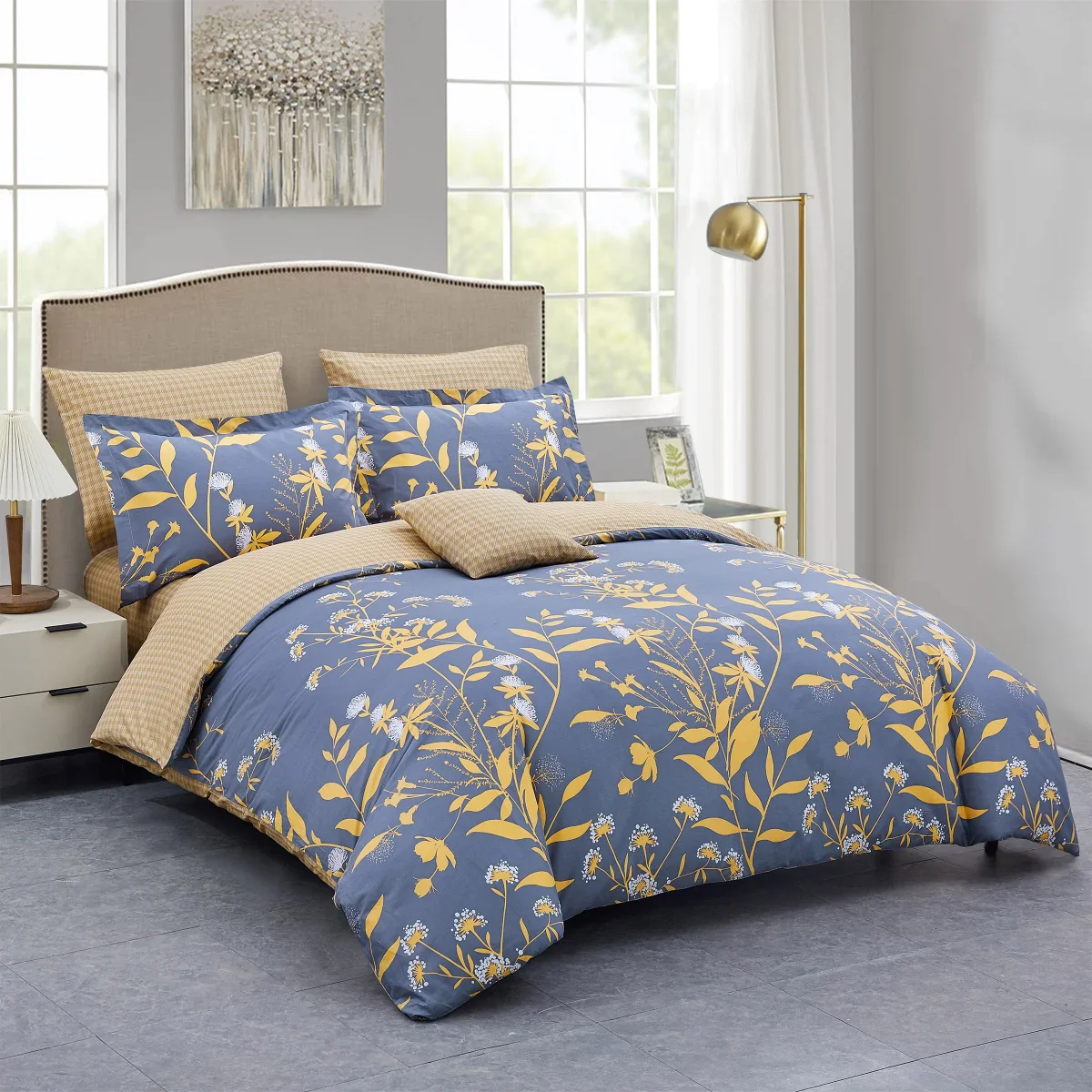 North Home - Ensemble de couverture en cotton, 4 pièces - Image 2