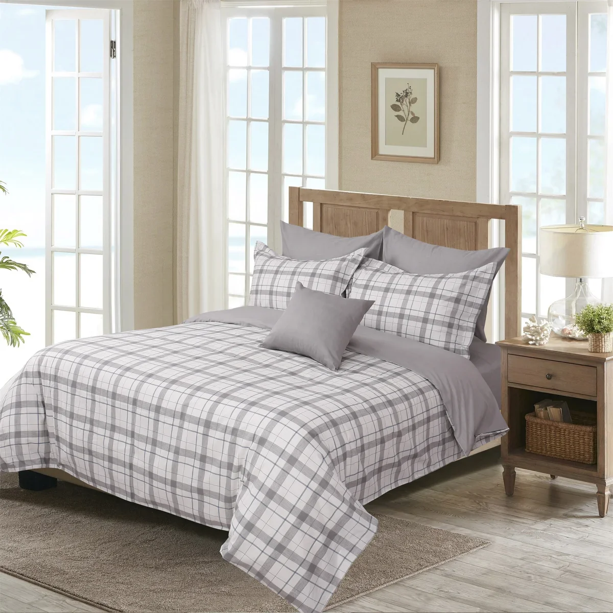 North Home - Ensemble de couverture en cotton, 4 pièces - Image 7