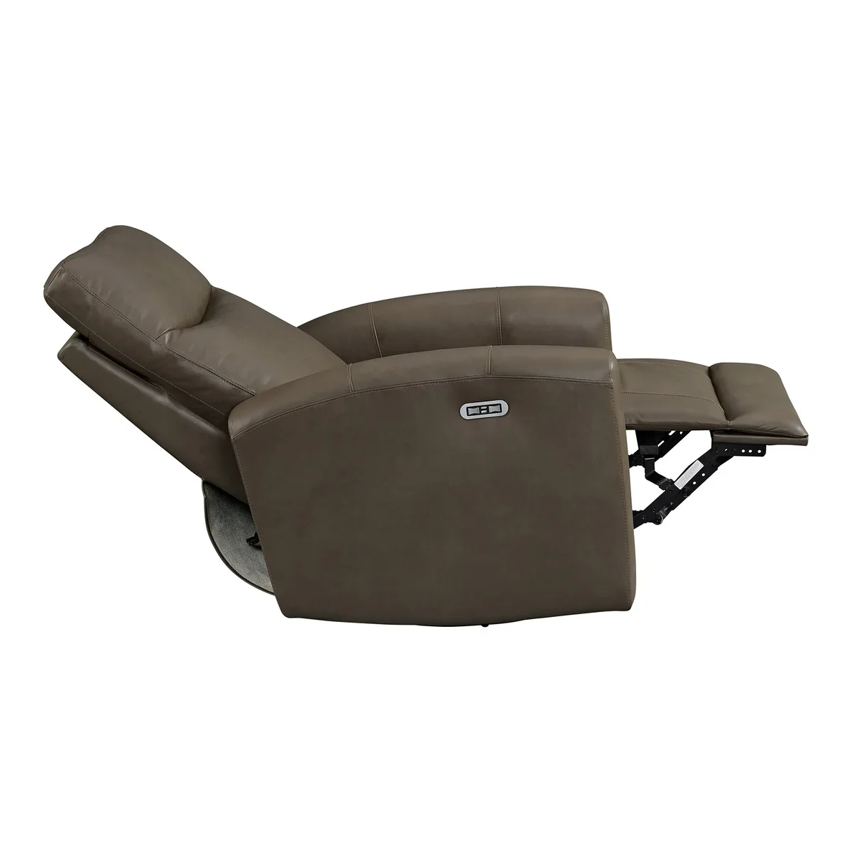 Northridge Home - Fauteuil en cuir pleine fleur pivotant à inclinaison motorisée - Image 9