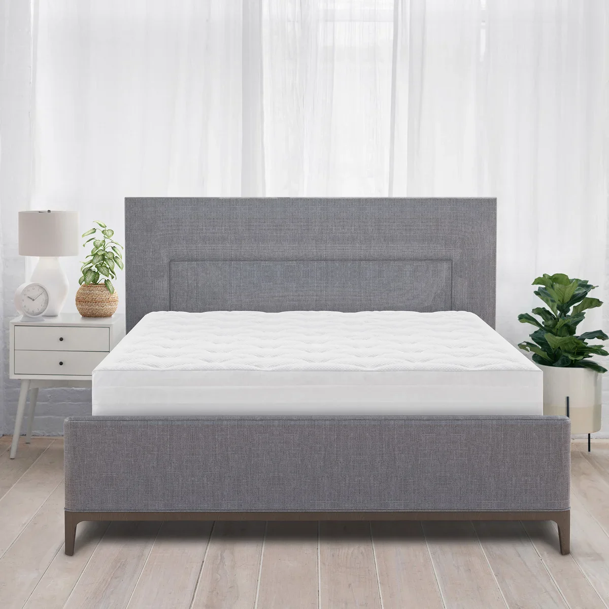 Novaform – Surmatelas de 4 po en mousse viscoélastique à plateau-coussin - Image 4