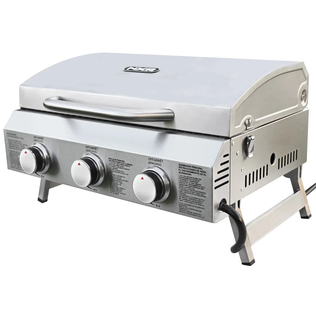 NXR - Barbecue portatif à 24 000 BTU 3 brûleurs au propane - Image 2