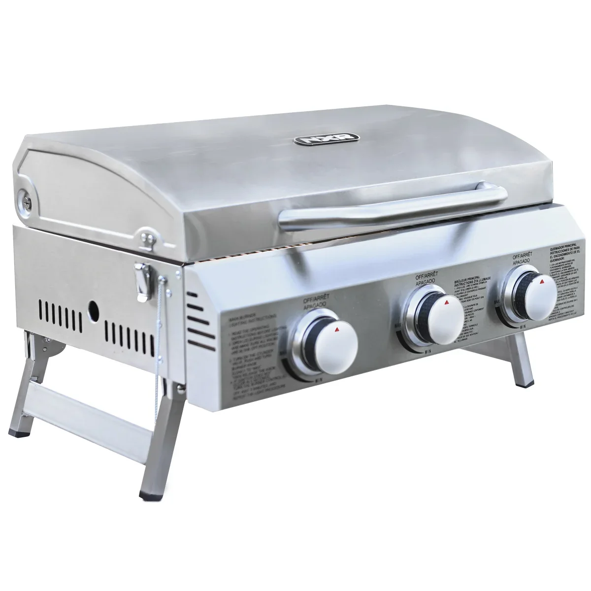 NXR - Barbecue portatif à 24 000 BTU 3 brûleurs au propane - Image 3