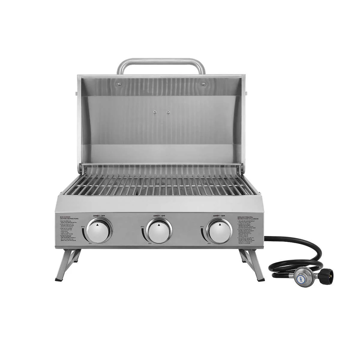 NXR - BBQ portatif à 24 000 BTU 3 brûleurs au propane - Image 2