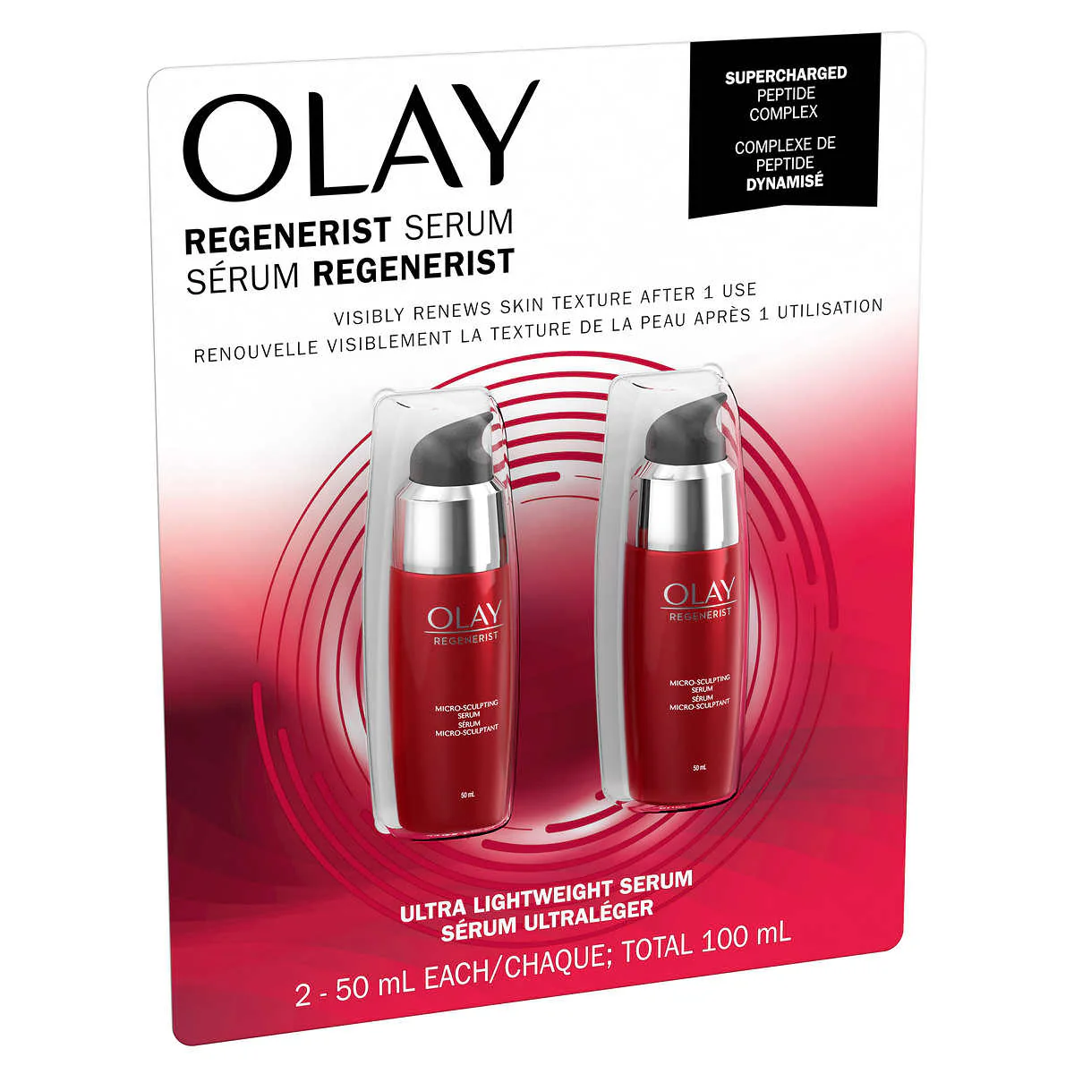 Olay - Sérum micro-sculptant Regenerist, 2 x 50 ml - Image 2
