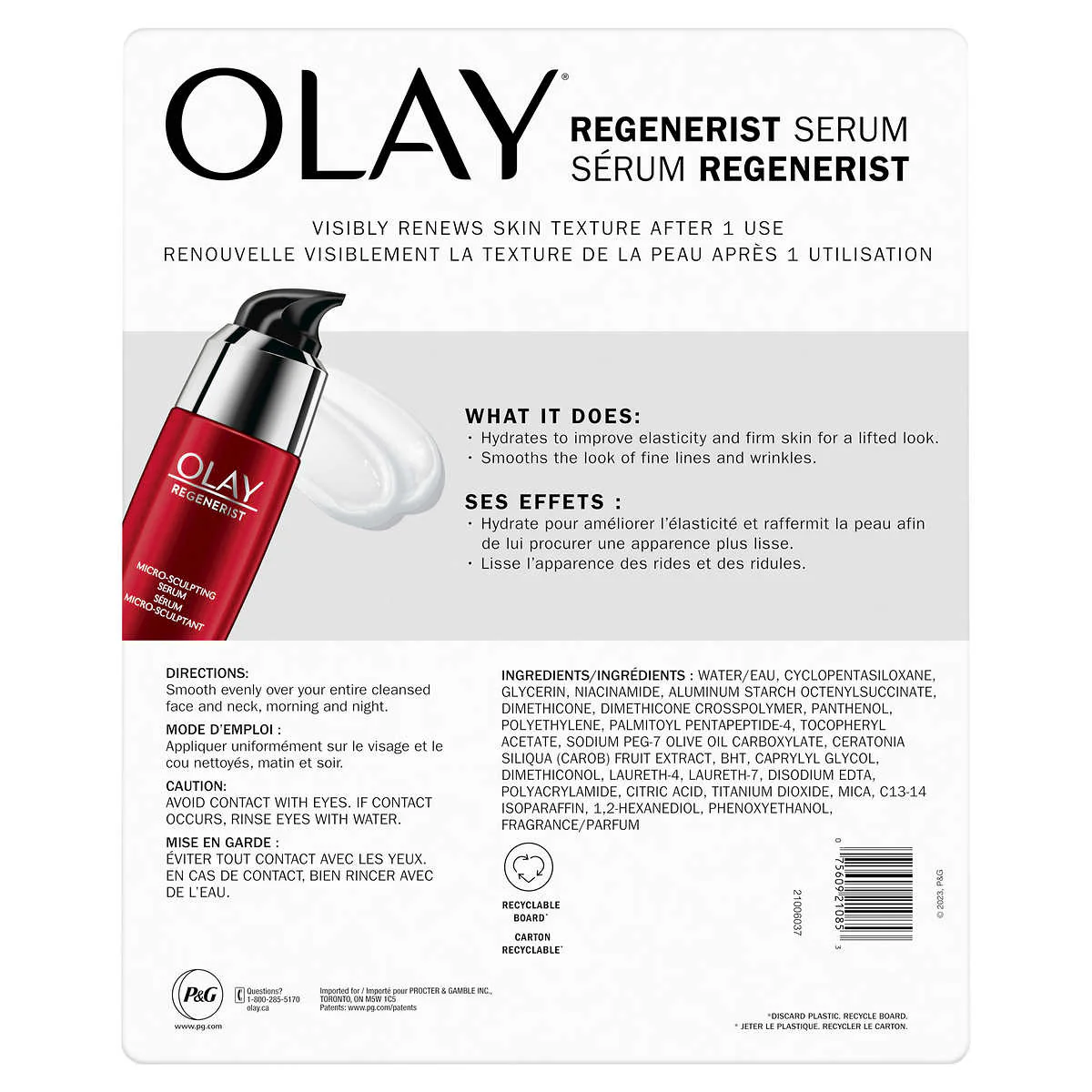 Olay - Sérum micro-sculptant Regenerist, 2 x 50 ml - Image 3