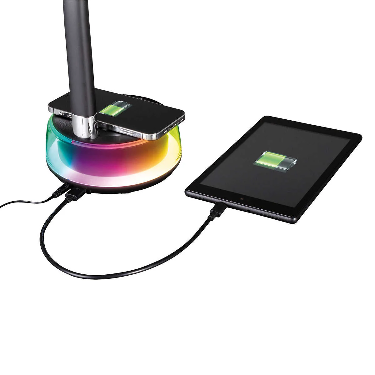 Ottlite - Lampe à DEL chargement sans fil et changement de couleur arc-en-ciel - Image 13