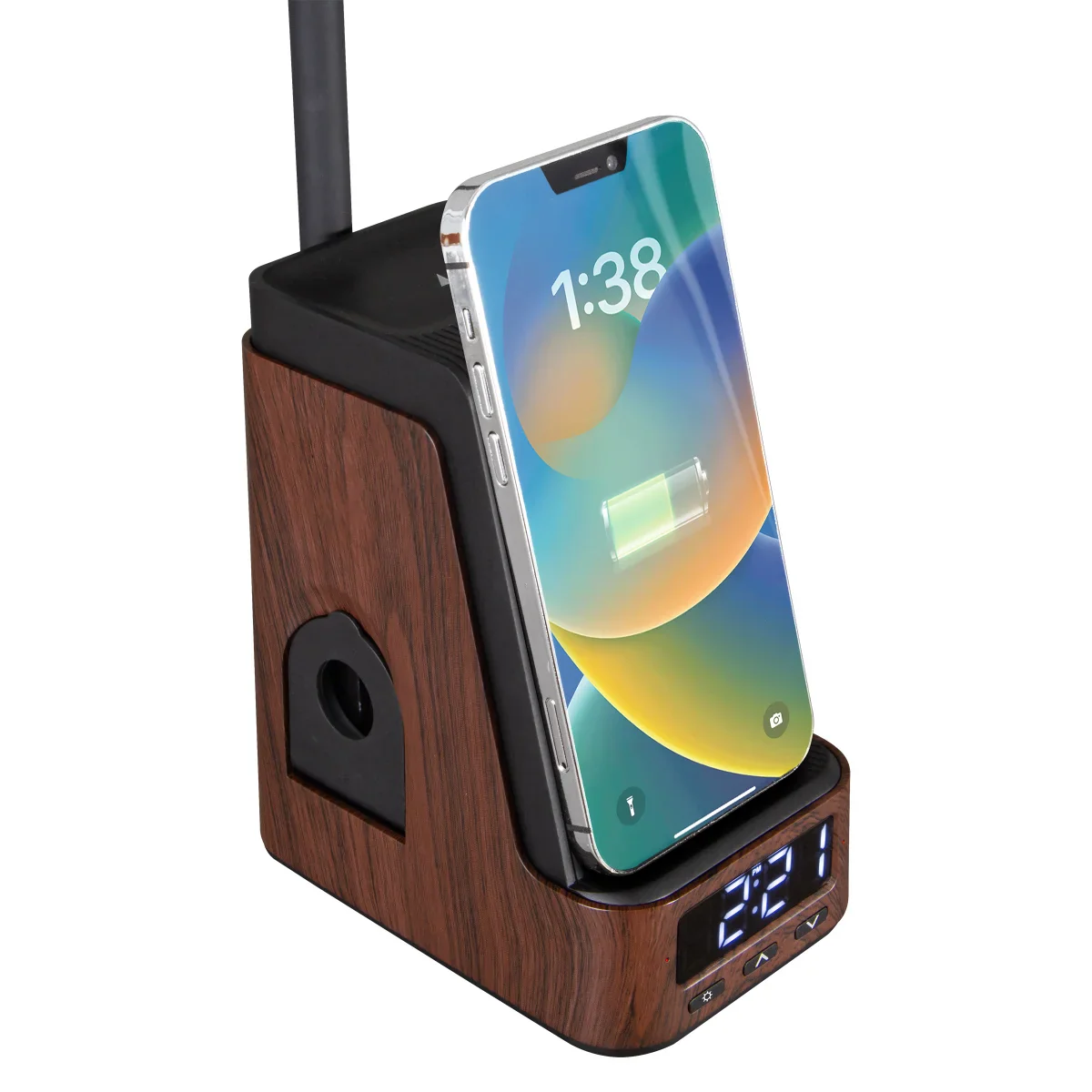 OttLite - Lampe de bureau Ă DEL avec station de charge pour appareils multiples - Image 2
