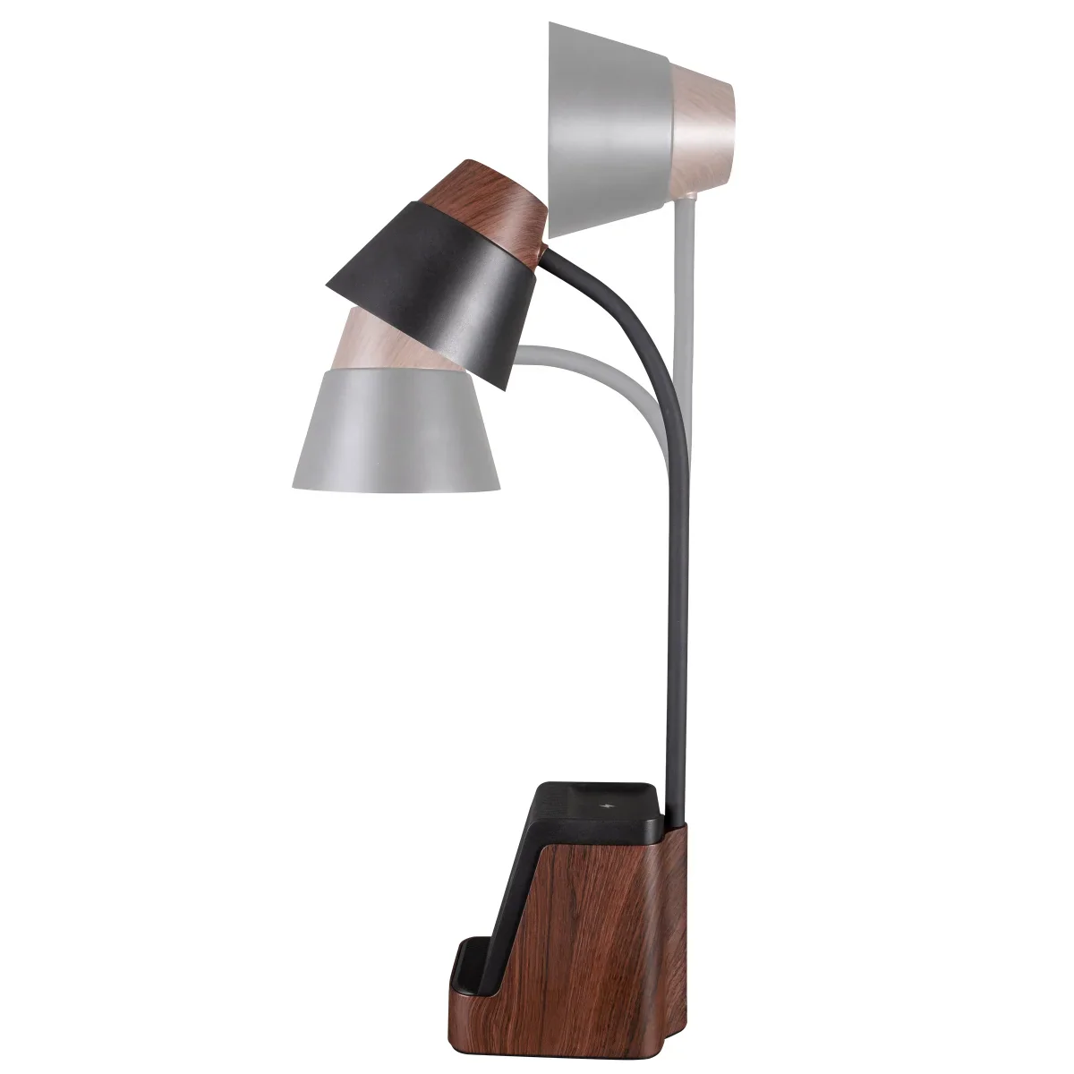 OttLite - Lampe de bureau Ă DEL avec station de charge pour appareils multiples - Image 5