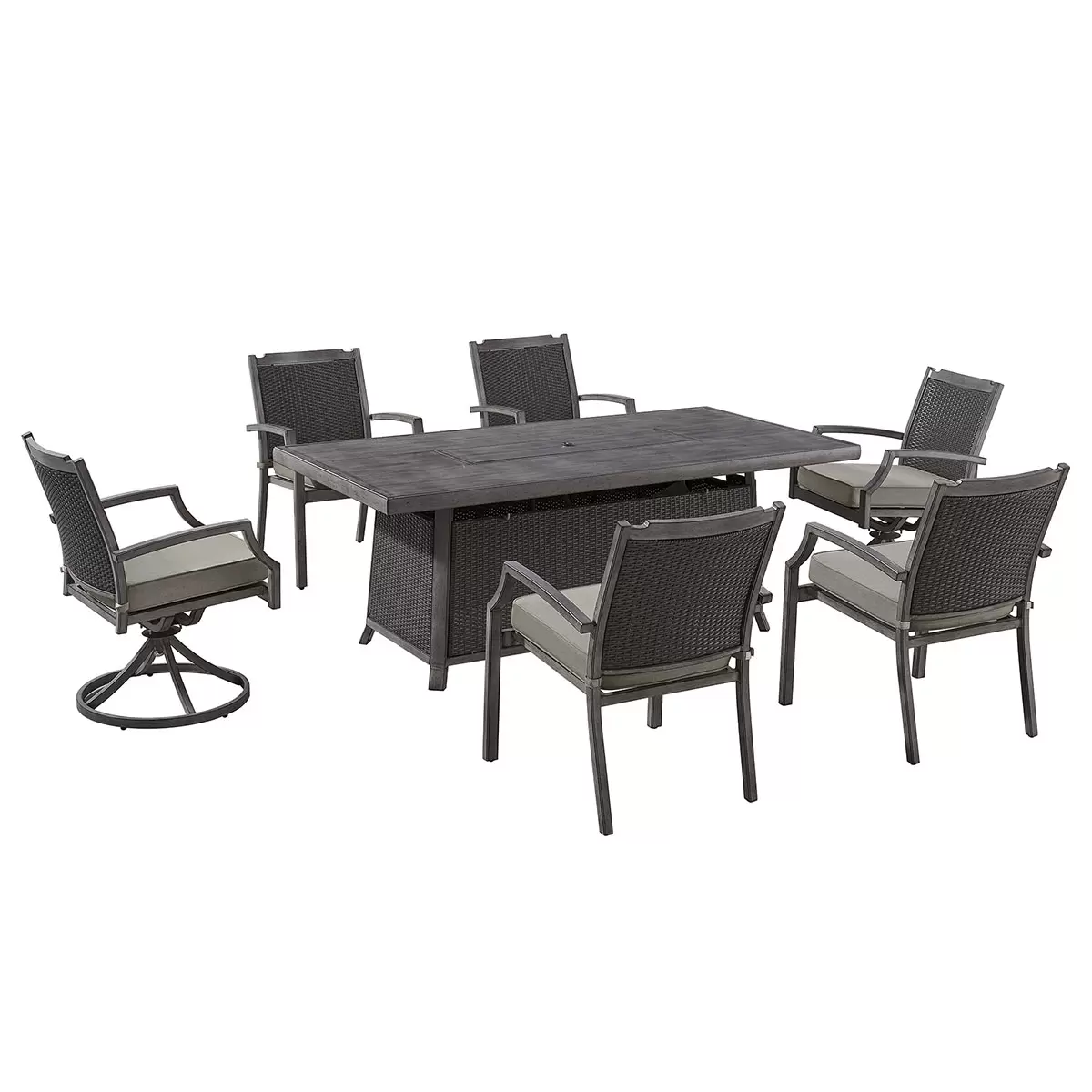 OVE Decors - Ensemble de salle à manger Bonavista, 7 pièces - Image 4
