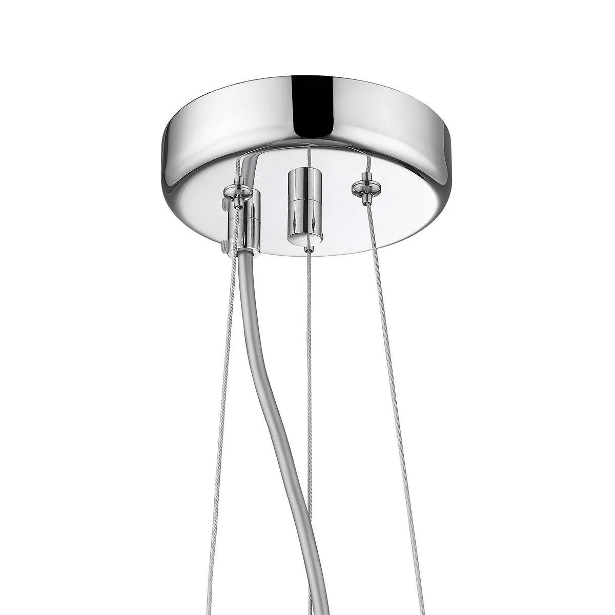 OVE - Lustre intégré à DEL en chrome avec accents de cristal, Patience - Image 4