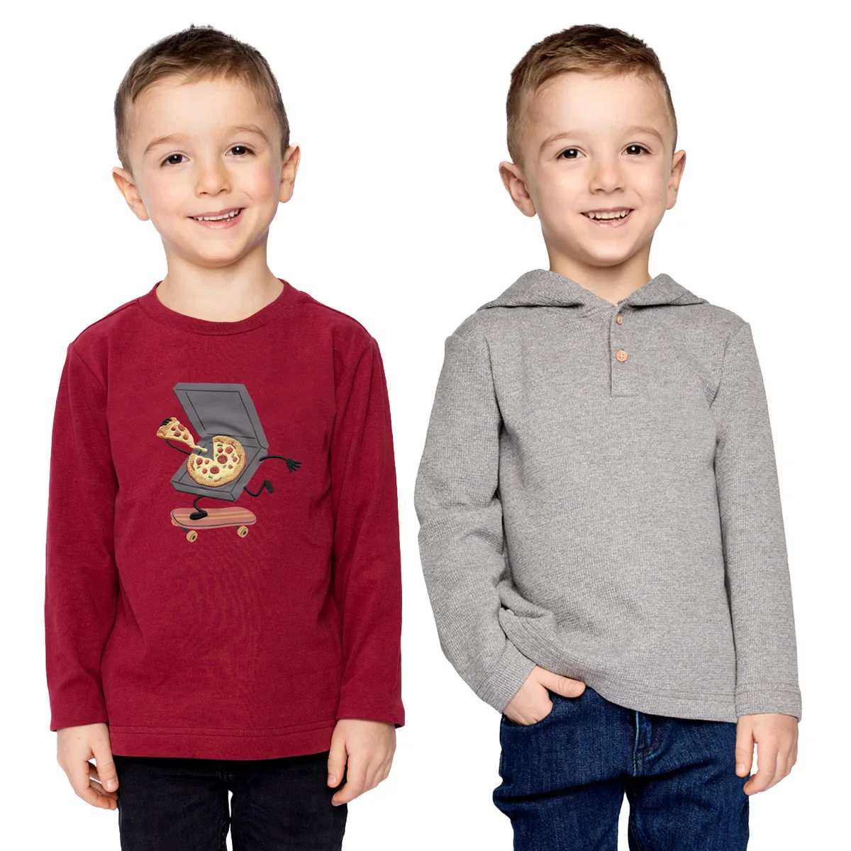 Pekkle - Ensemble chandail à manches longues pour enfants - Image 3
