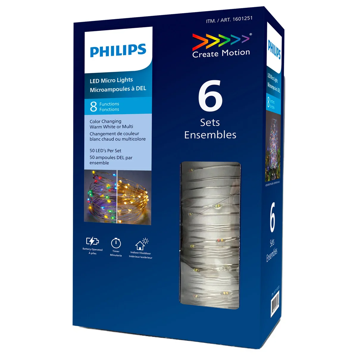 Philips - Ensemble de 6 micro-ampoules