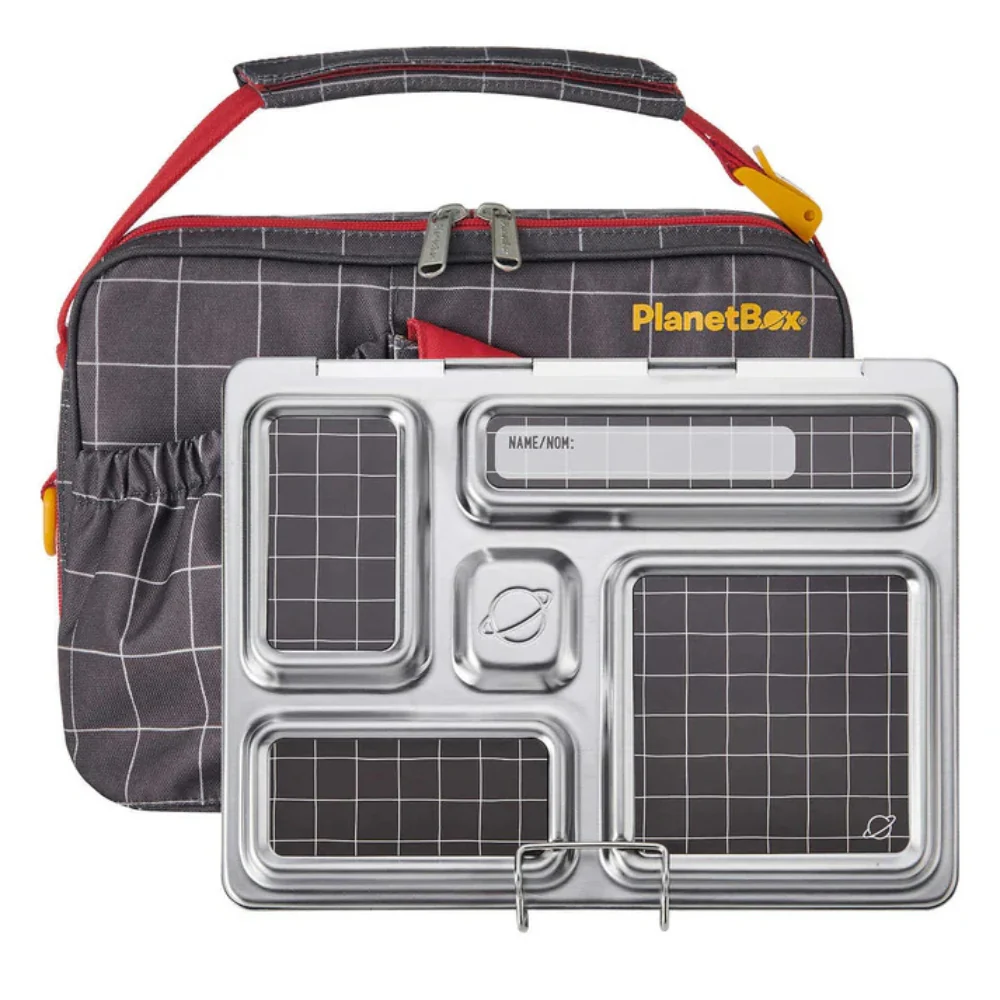 PlanetBox – Ensemble de boîte à lunch en acier inoxydable - Image 6