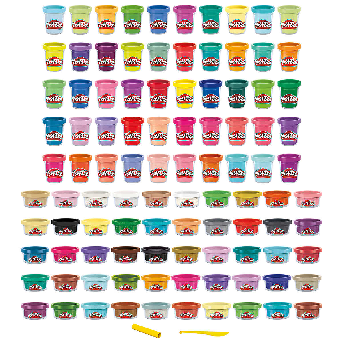 Play-Doh - Ensemble de 100 paquets de pate Ă modeler
