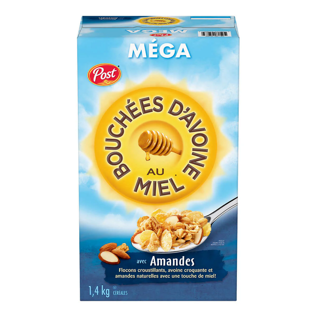 Post - Bouchées d’avoine au miel, 1,4 kg
