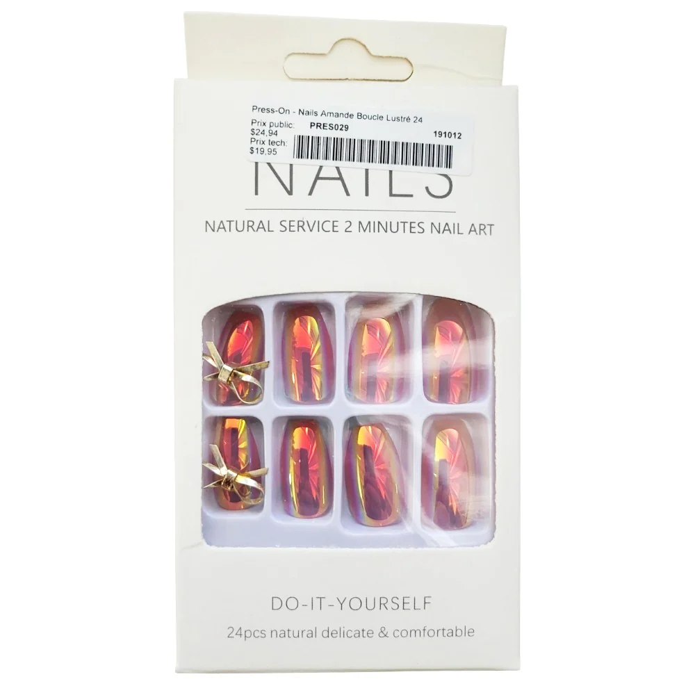 Press-On - Assortiment de faux ongle, 24 pièces - Image 9