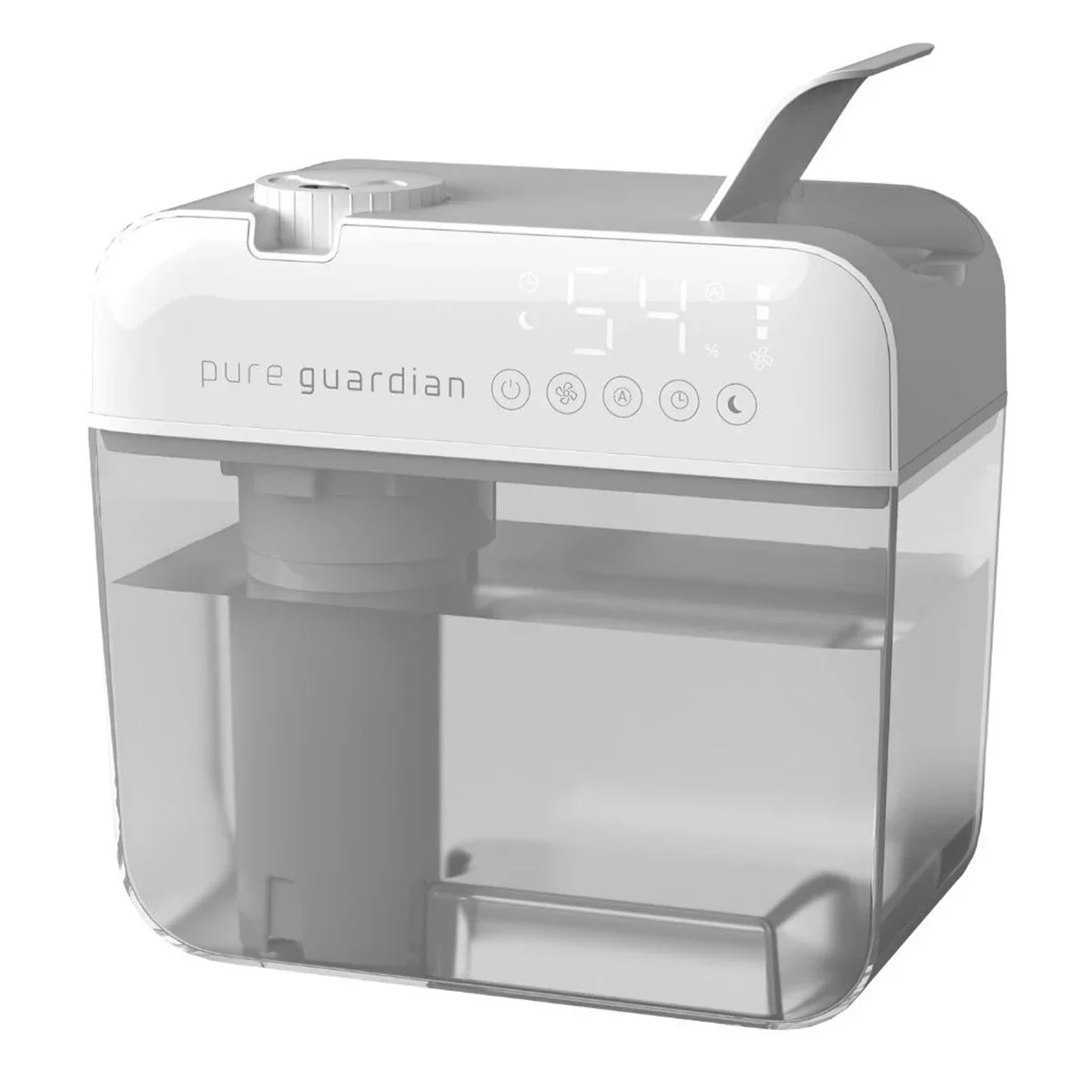 PureGuardian - Humidificateur numérique ultrasonique, paquet de 2 - Image 3