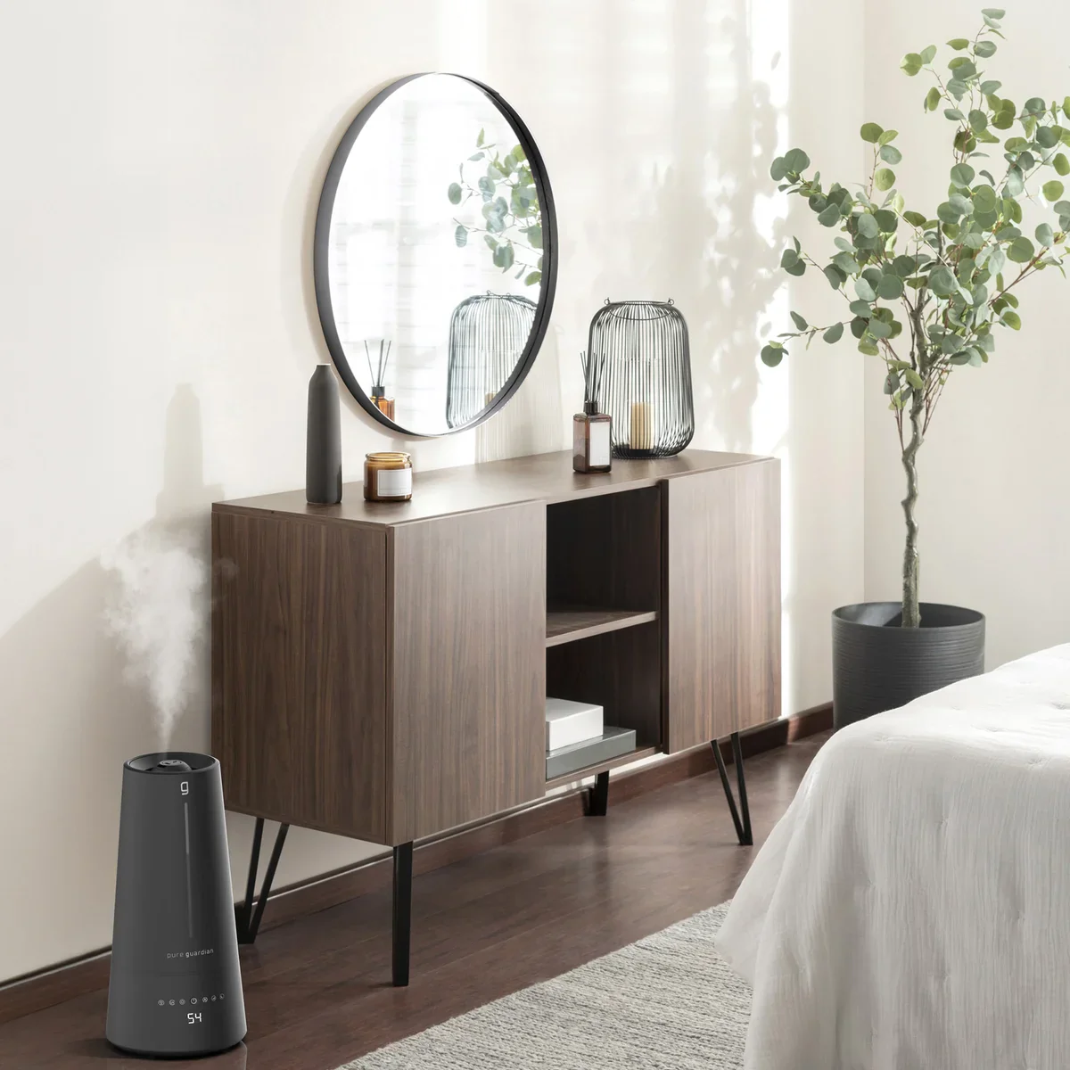 PureGuardian - Humidificateur ultrasonique à brume chaude ou froide - Image 4