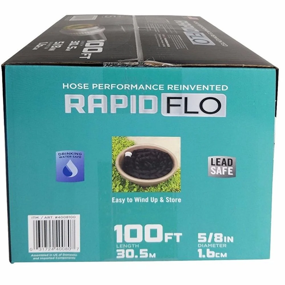Rapid Flo - Boyau d'arrosage léger et résistant aux plis 1,5 cm 30,5 m - Image 2
