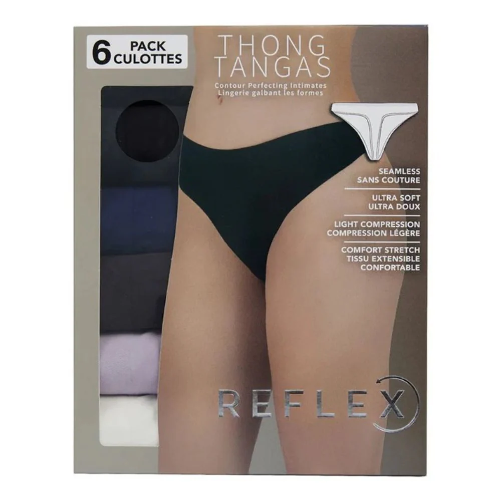 Reflex - Paquet de 6 Culottes Tangas - Image 3