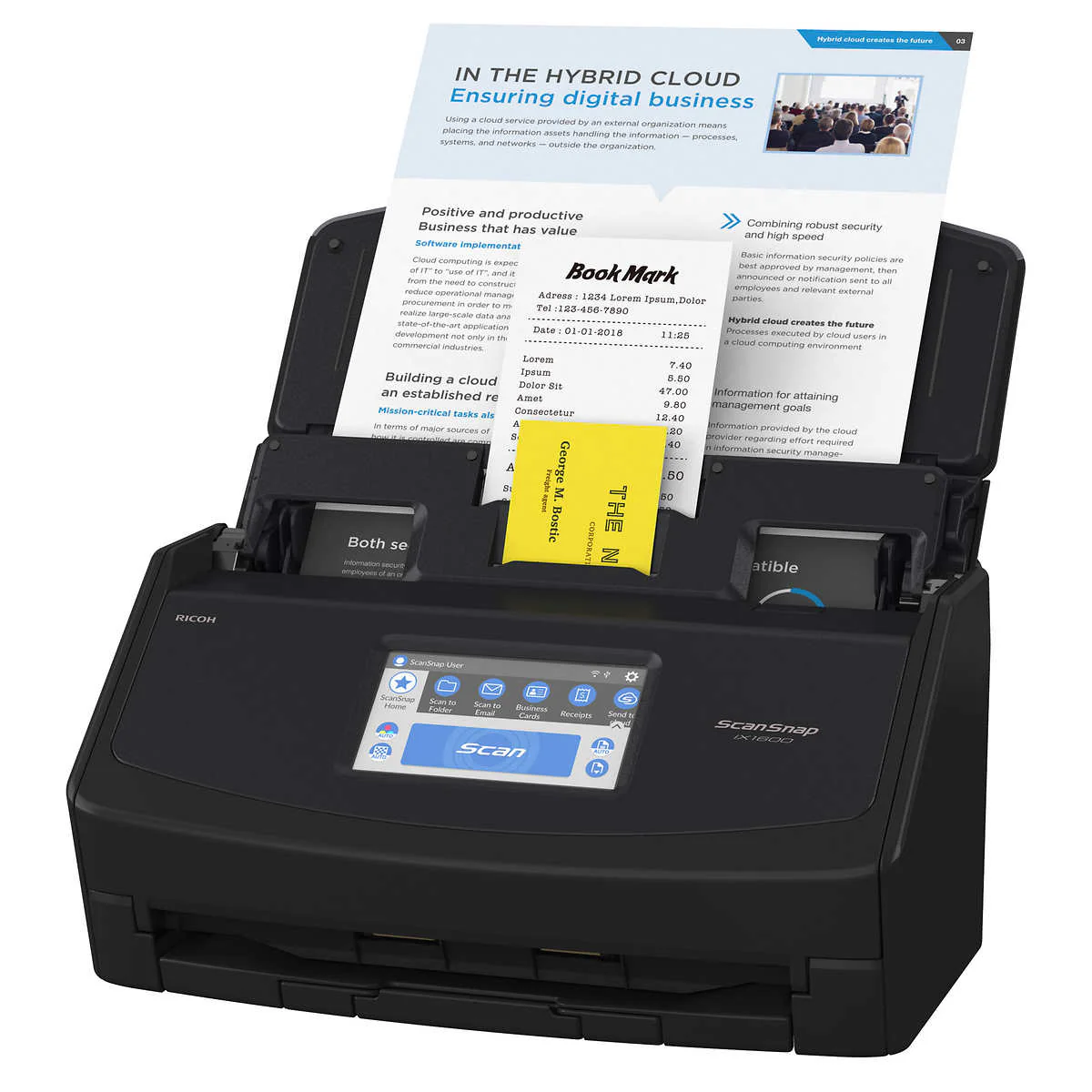 Ricoh ScanSnap - Numérisation avec le mode iX1600 - Image 3