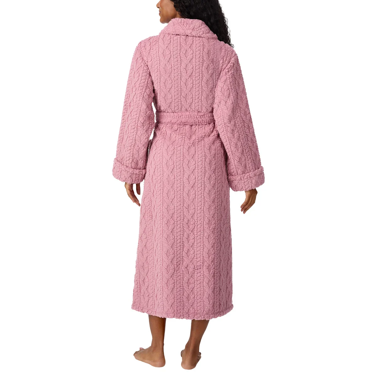 Room Service – Peignoir en jacquard torsadé - Image 8
