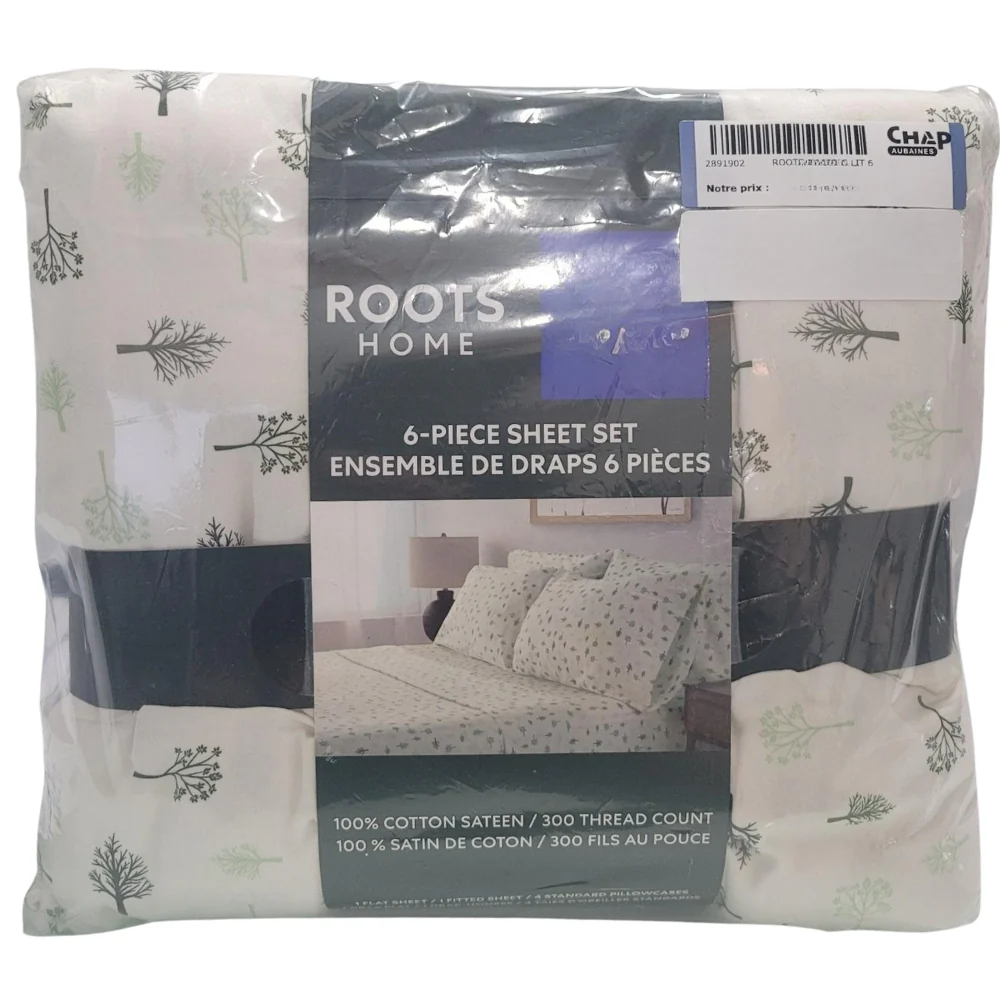Roots - Ensemble de draps, 6 pièces