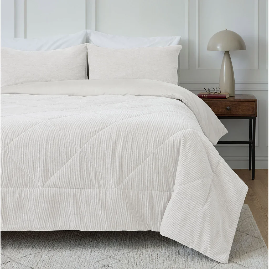 Roots Home – Ensemble de douillette en velours côtelé, 3 pièces - Image 2