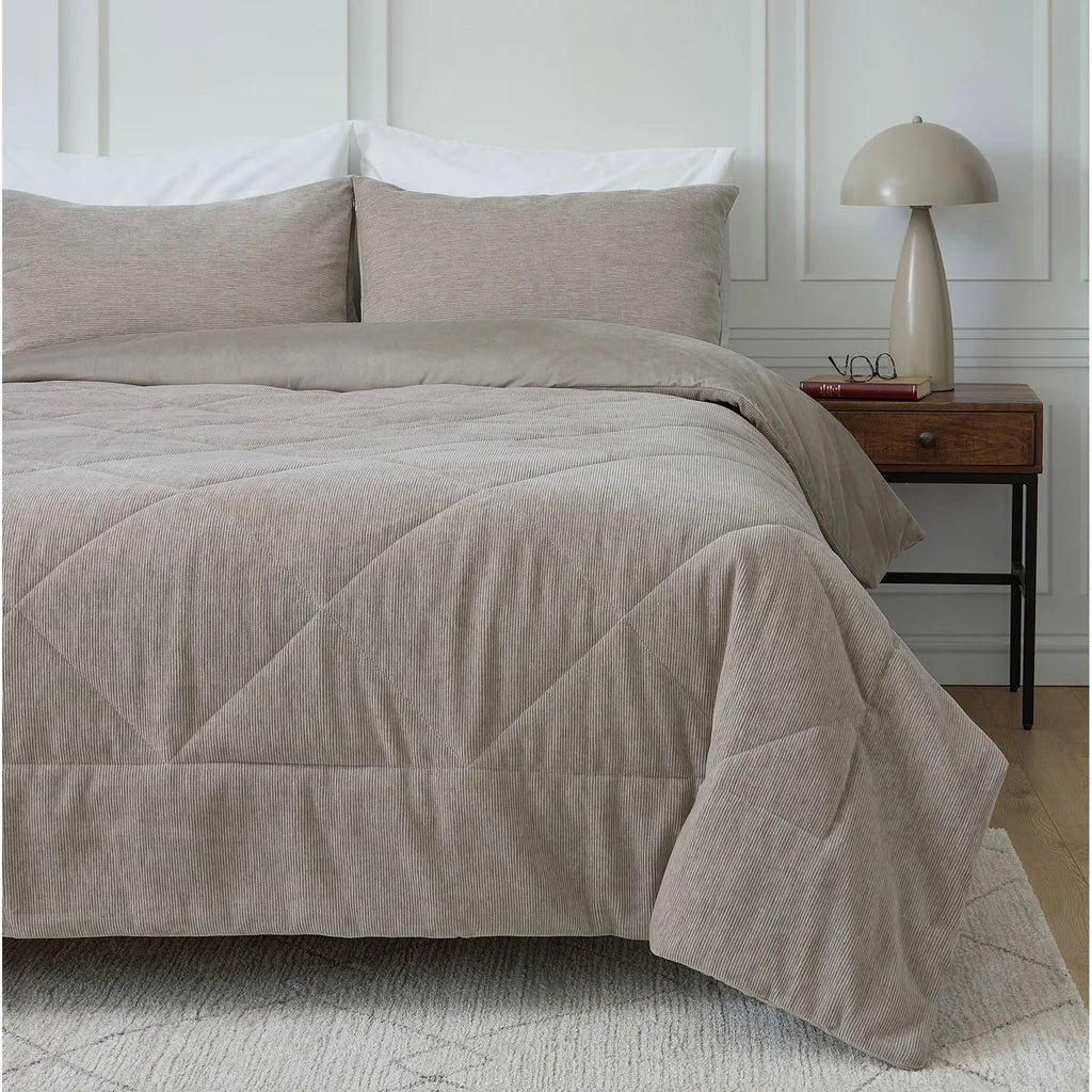 Roots Home – Ensemble de douillette en velours côtelé, 3 pièces - Image 3