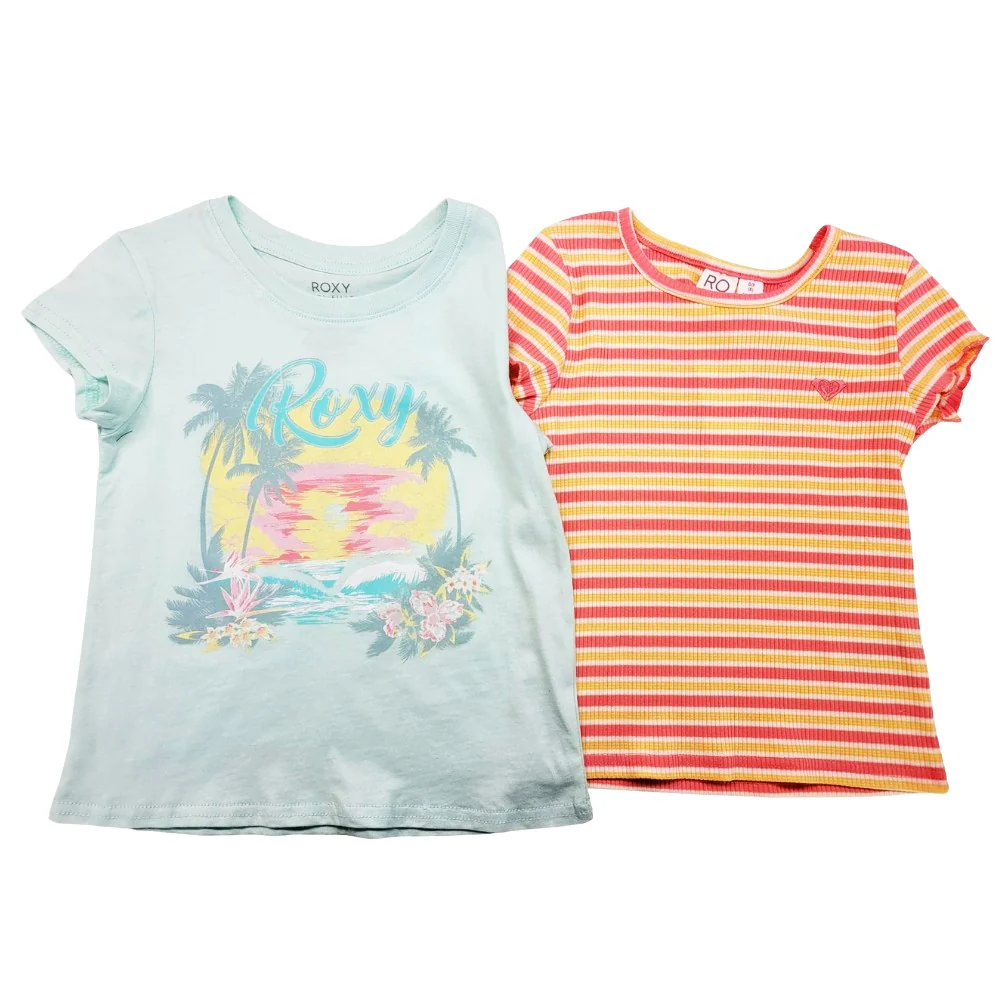 Roxy - Chandail Ă manches courtes pour enfants, paquet de 2 - Image 3
