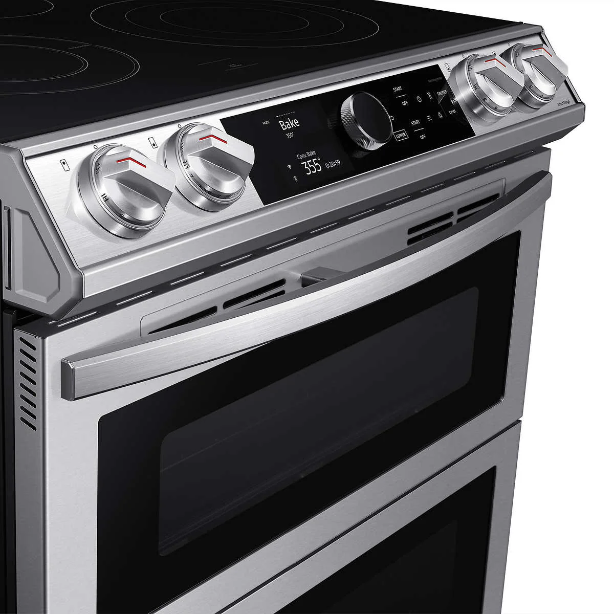 Samsung - Cuisinière électrique 30 po de 6,3 pi³ - Flex Duo - AirFryer - Image 2