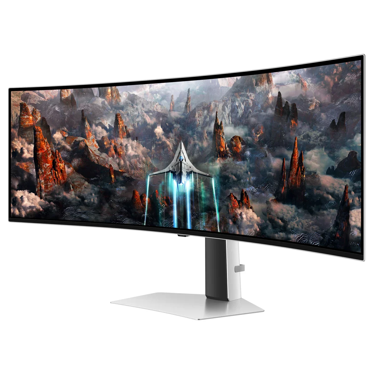 Samsung - Moniteur de jeu incurvé G9 Odyssey OLED 49 po DQHD - Image 4