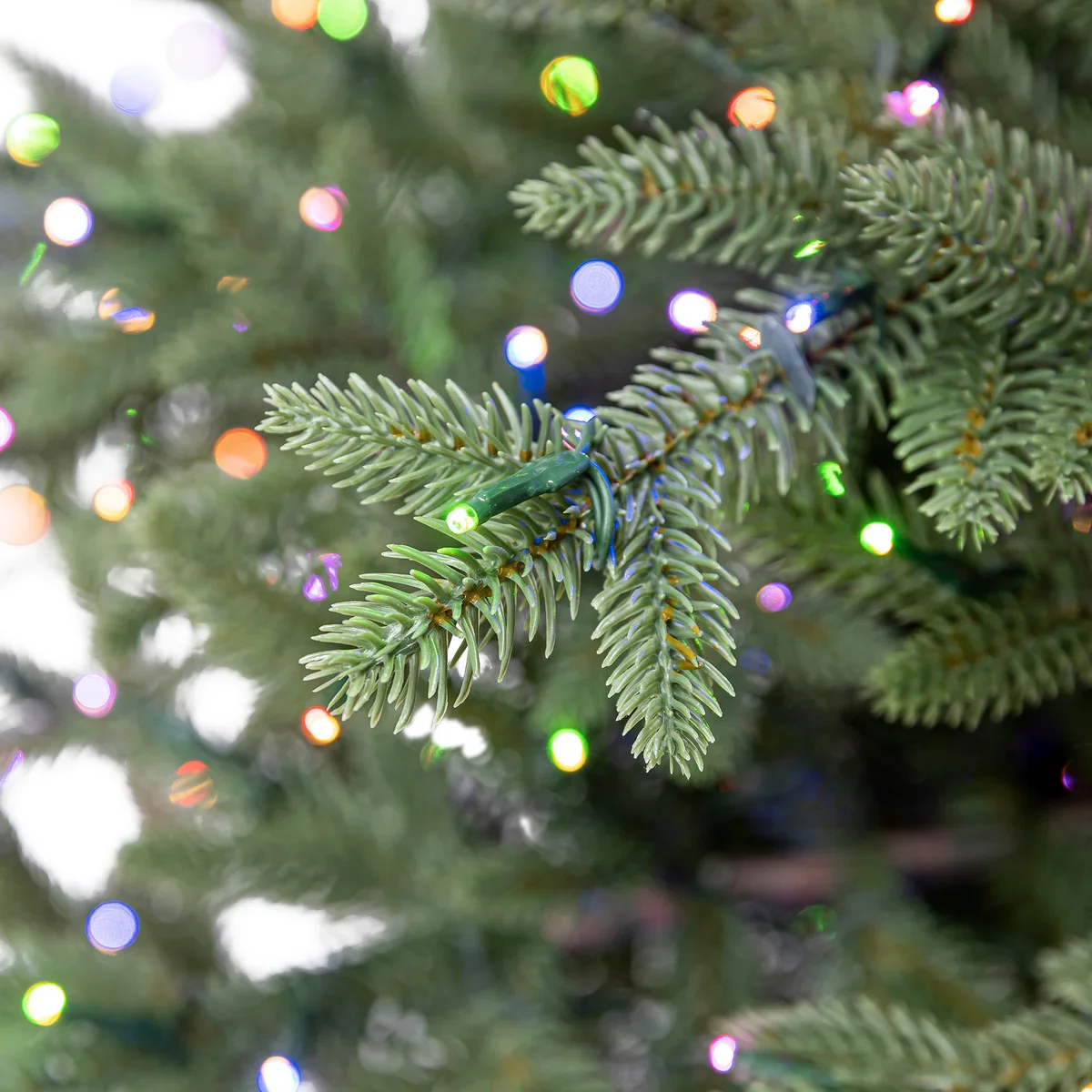 Sapin de Noël artificiel pré-éclairé à DEL scintillantes - Image 5