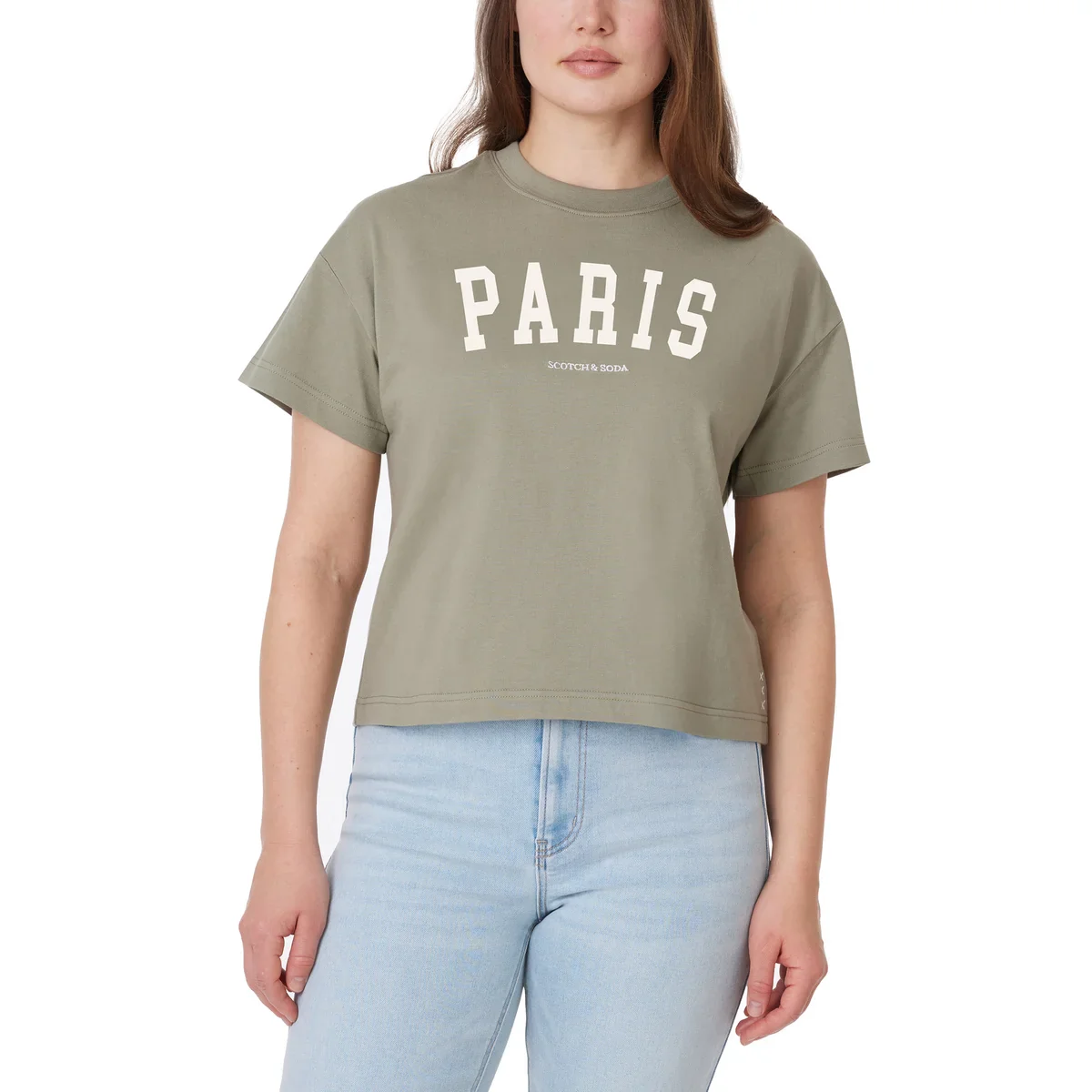 Scotch & Soda - Chandail carré avec motif urbain - Image 5