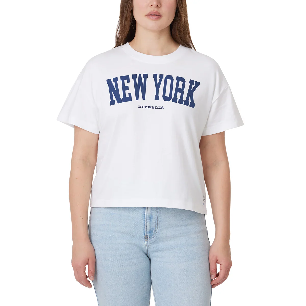 Scotch & Soda - Chandail carré avec motif urbain - Image 7