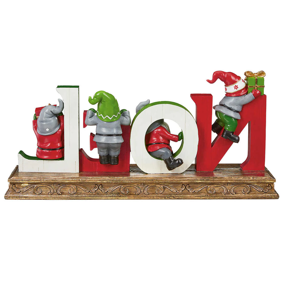 Sculpture « Noël » avec nains - Image 3