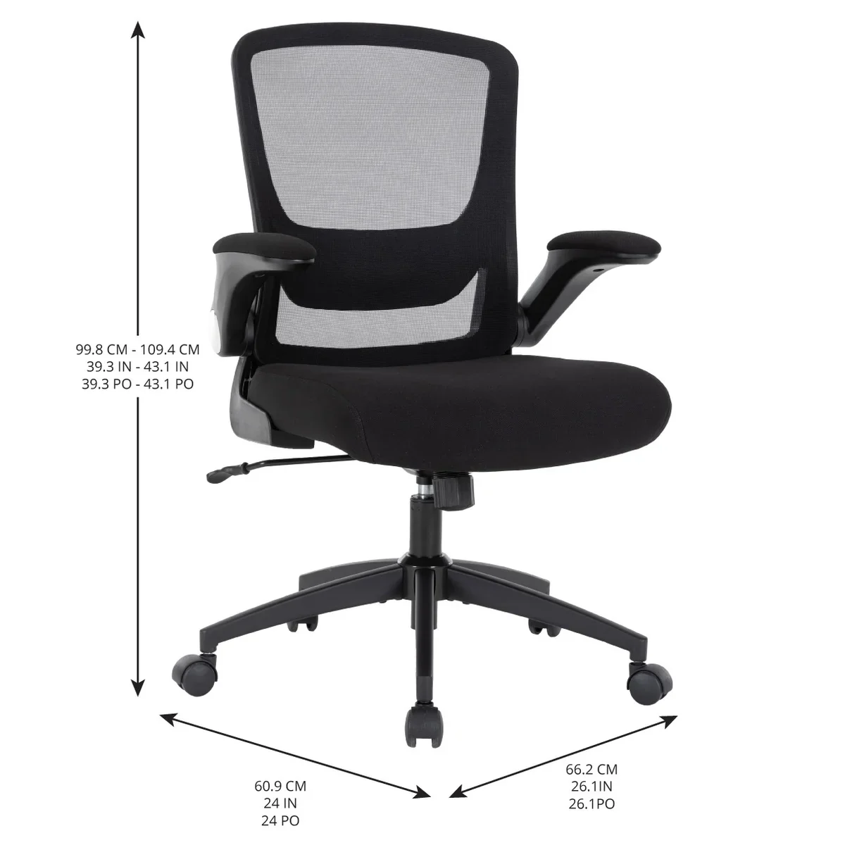 Sealy – Chaise de bureau en maille - Image 4