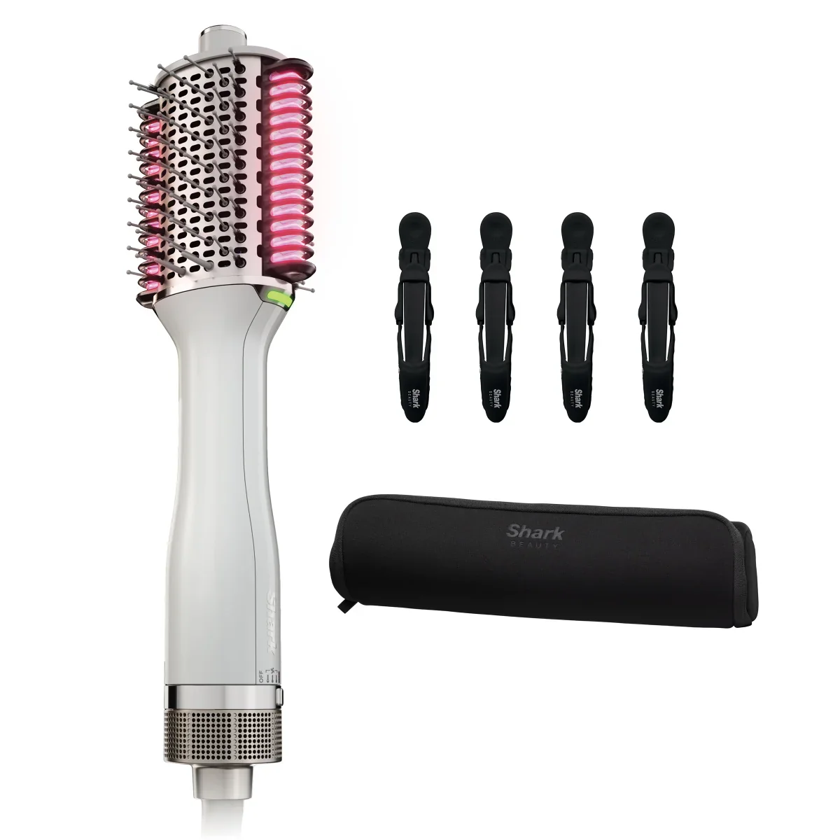 Shark SmoothStyle - Peigne chauffant et brosse pour sèche-cheveux