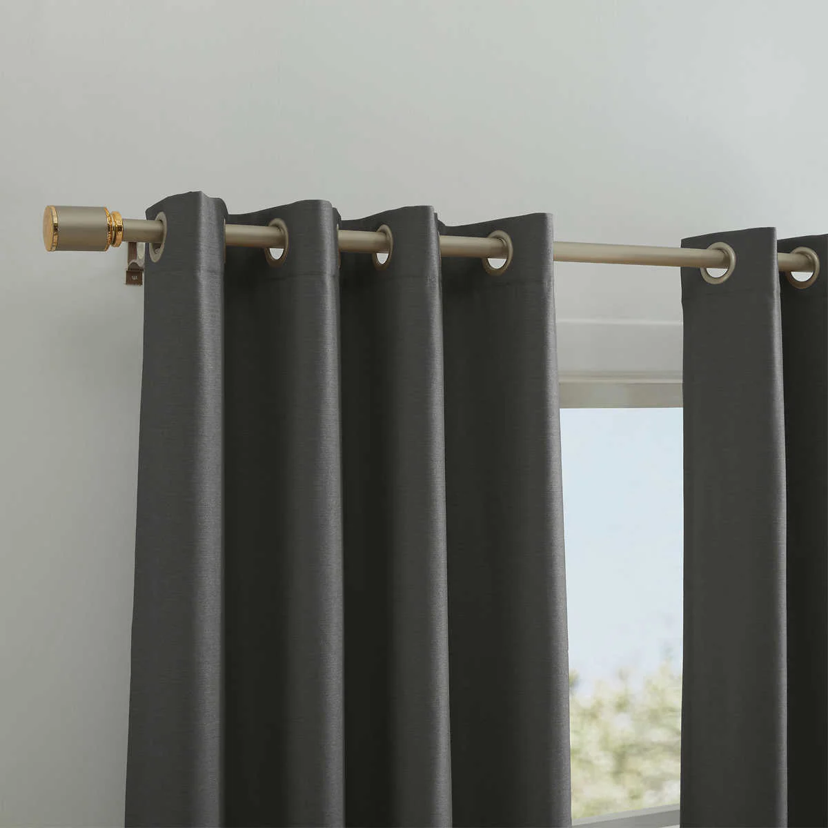 Silk Home - Rideaux occultant Bon Luxe Varsity Collection, 2 panneaux - Image 3