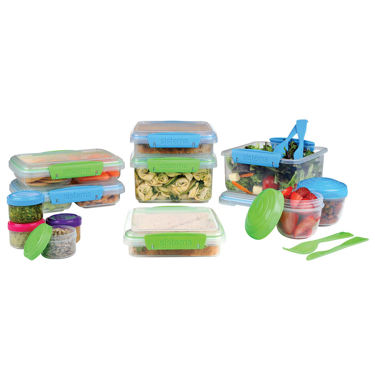 Sistema - Ensemble contenant de conservation des aliments 28 pièces - Image 3
