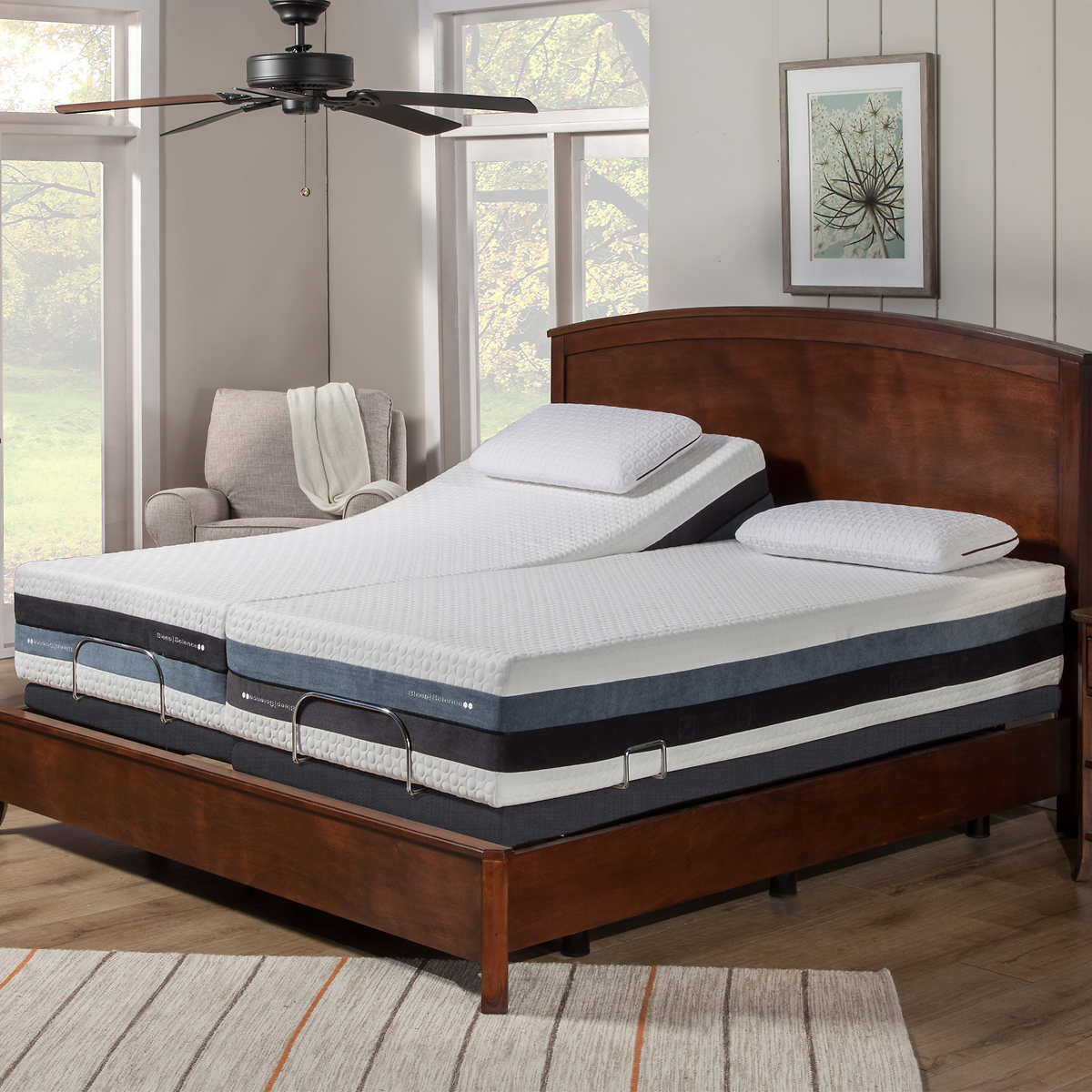 Sleep Science - Matelas viscoélastique avec base réglable Q-Plus - iFlip Sonoma - Image 3