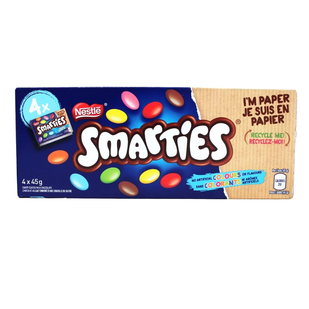 Smarties - Chocolat au lait enrobé de bonbons réguliers - Image 3
