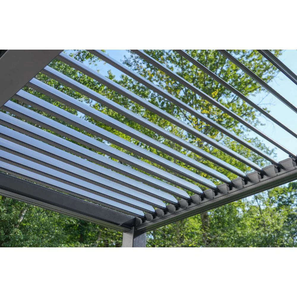 Sojag Austa - Pergola 10 x 13 pi avec LED et écran d'intimité - Image 4
