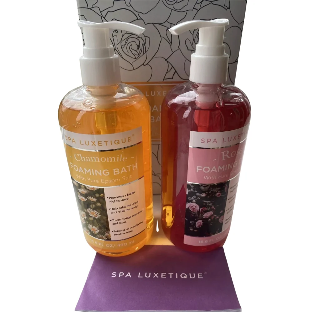 Spa Luxetique - Bain Moussant, 2 Bouteilles 490 ml