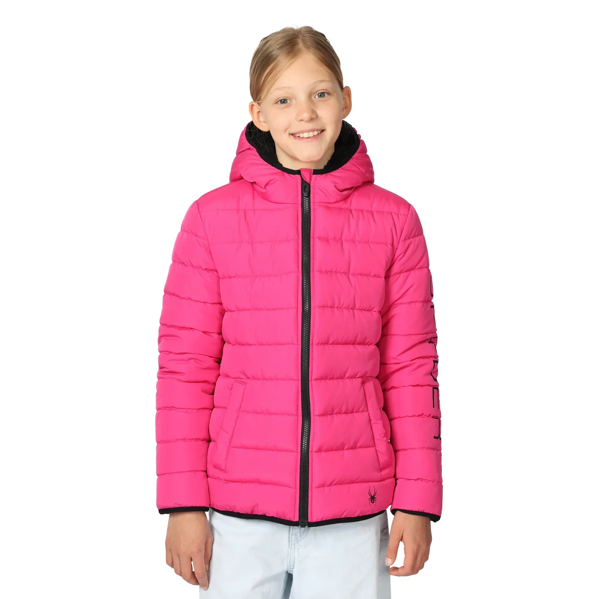 Spyder - Manteau matelassé doublé en sherpa - Image 4