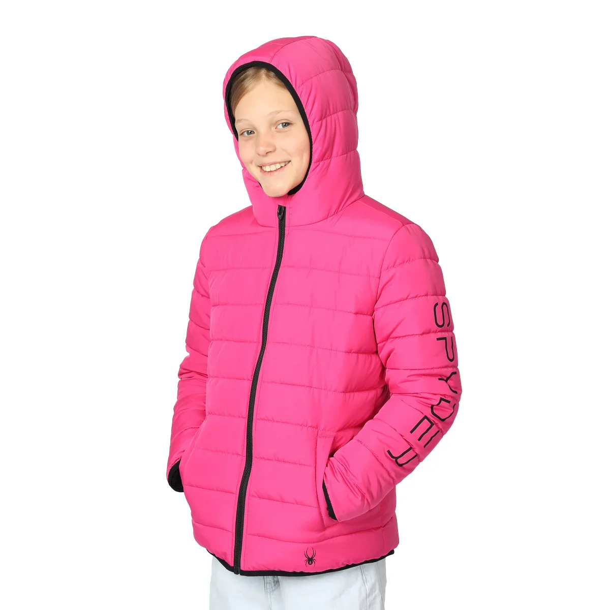 Spyder - Manteau matelassé doublé en sherpa - Image 5